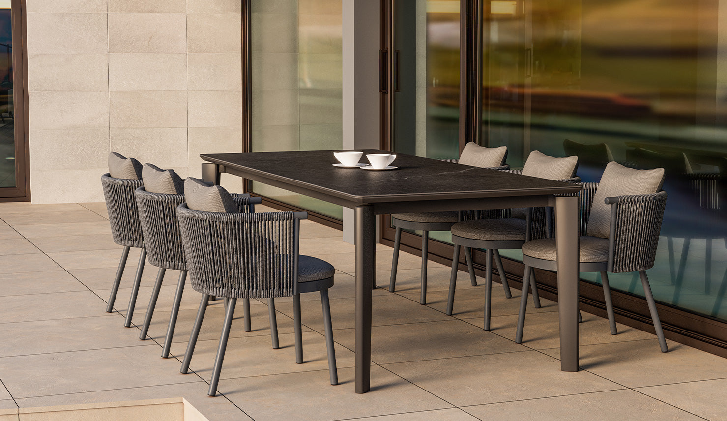 SELVA - Fauteuil repas Warm White