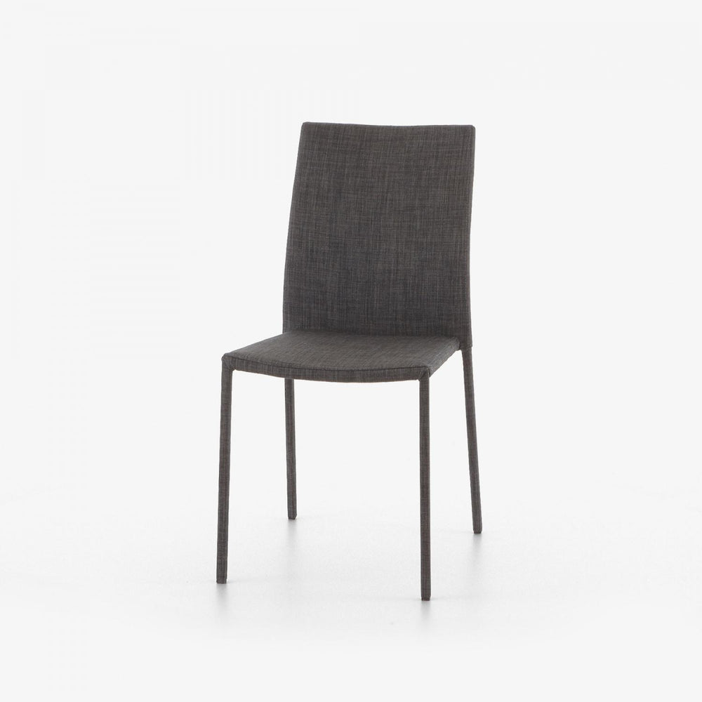 SLIM - Jeu de 4 chaises Anthracite / Modèle d'exposition